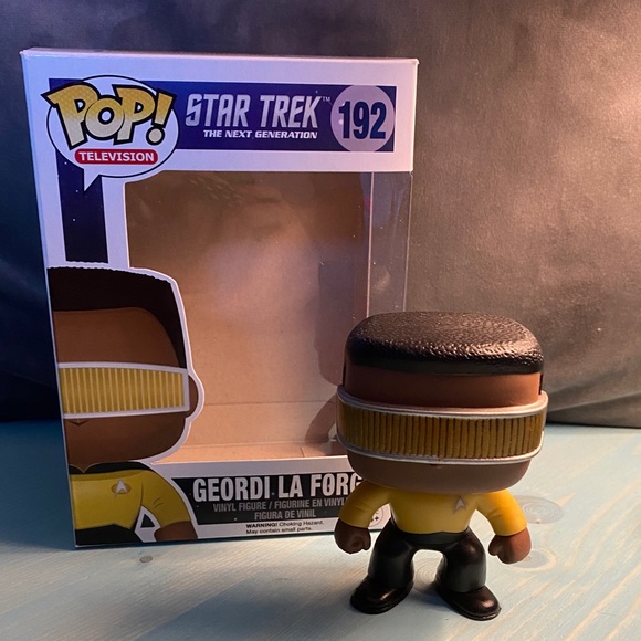 Geordi la Forge Funko pop Star Trek TNG